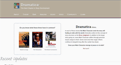 Desktop Screenshot of dramatica.com